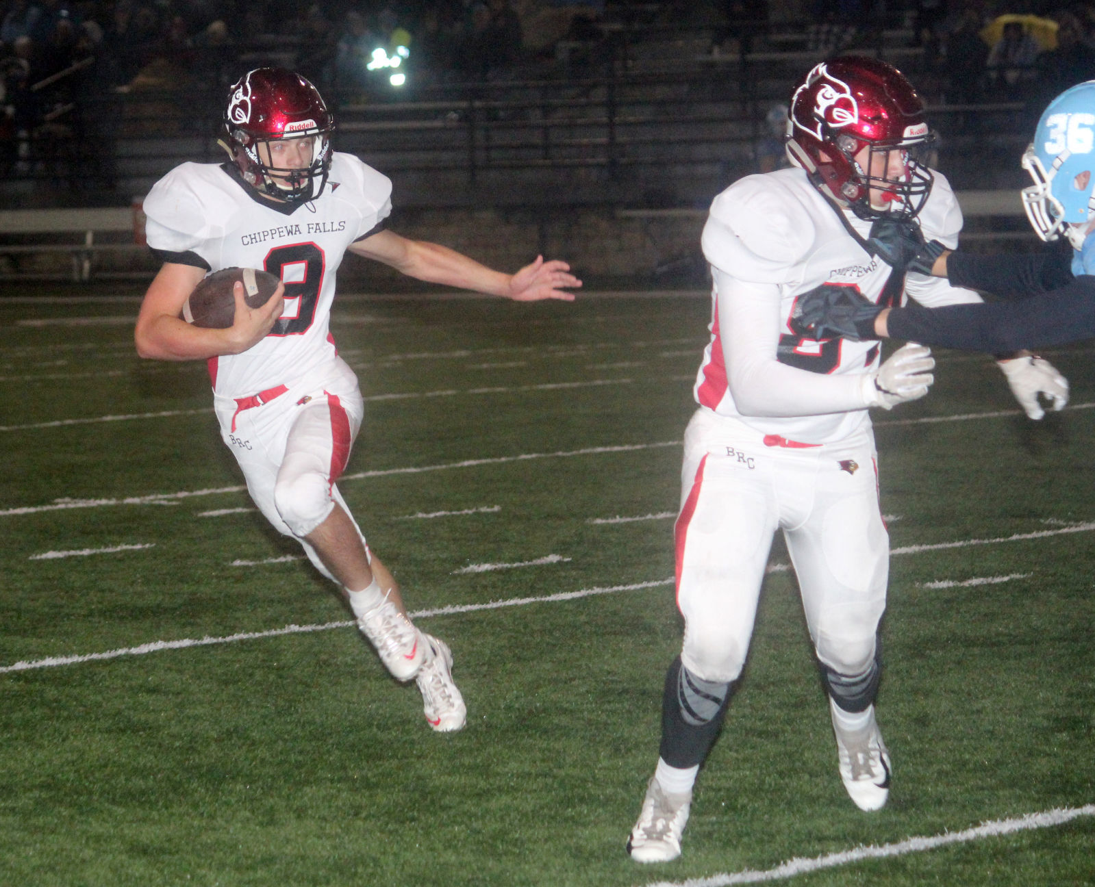 Chi-Hi football at Eau Claire North 10-5-18